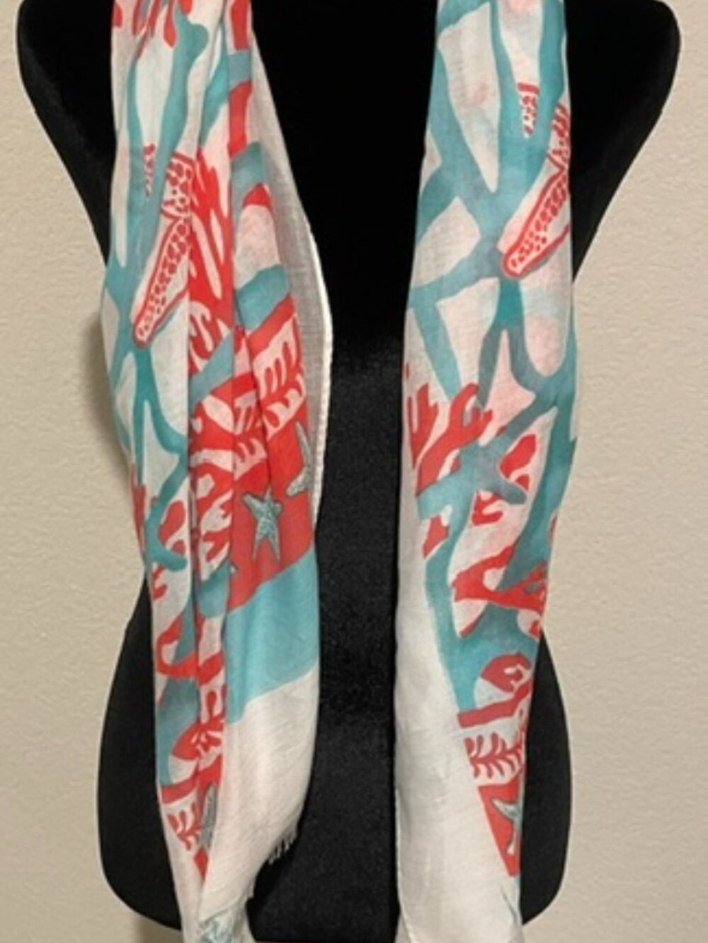 Women's Beach Themed Scarf or Wrap